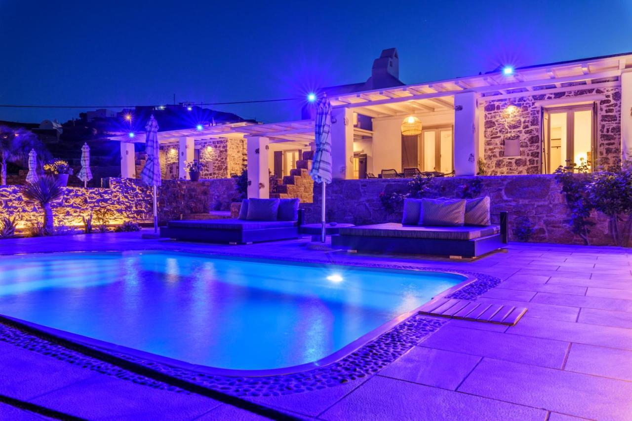 Aurora Mykonos Villas Kalafatis Eksteriør bilde