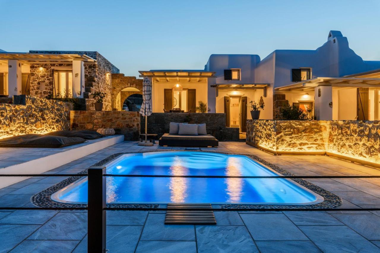 Aurora Mykonos Villas Kalafatis Eksteriør bilde